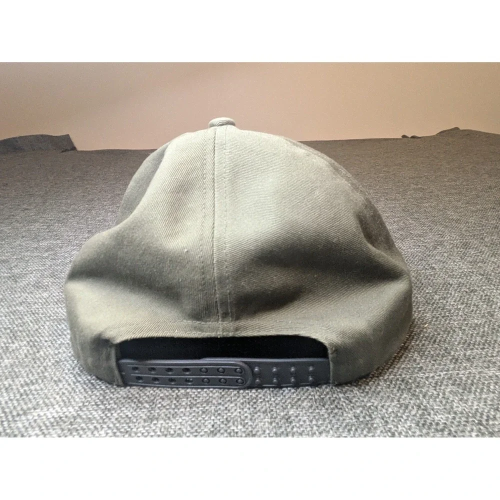 Mountain Hardwear Gray Snapback Hat Outdoor Logo Hiking‎ Cap Men's One Size